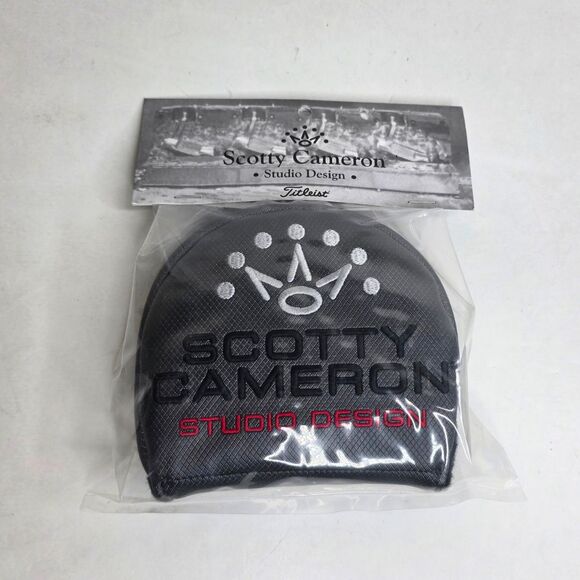 Scotty Cameron Coverall Mid Round Mallet Right Handed Putter Headcover RH - NEW - Picture 2 of 4